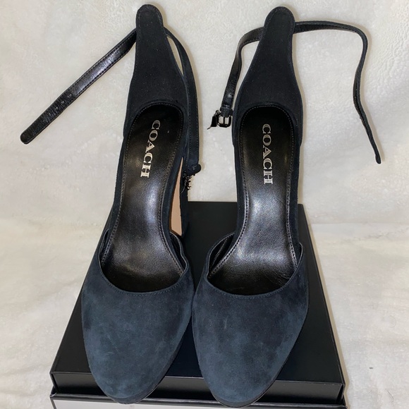Coach block heels pumps - Picture 1 of 3